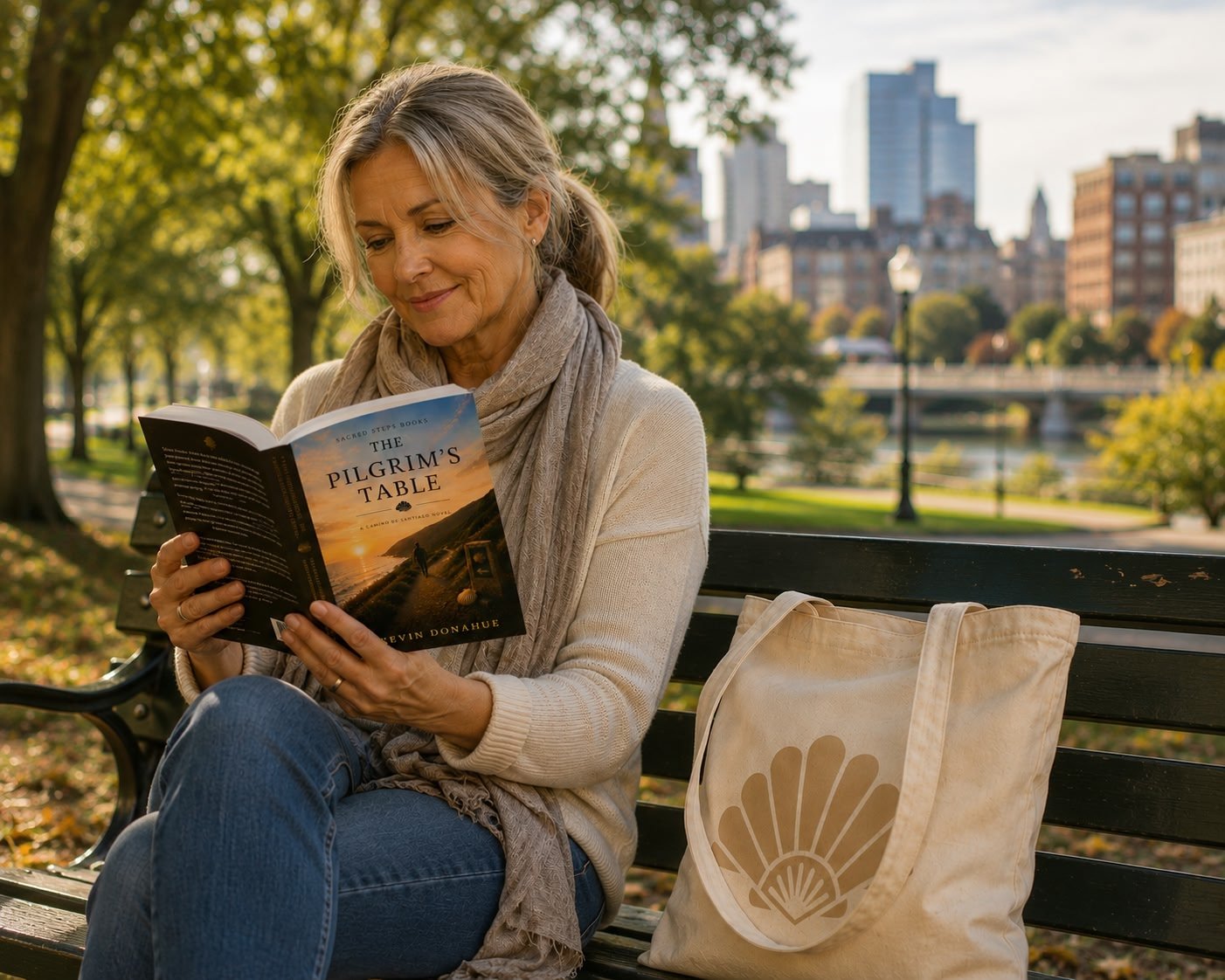 Book Tote Bag - Limited Edition - Sacred Steps Books