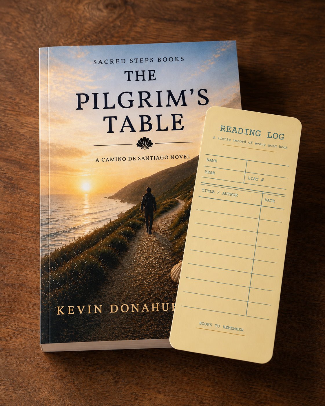 Library Log Style Bookmark - Sacred Steps Books